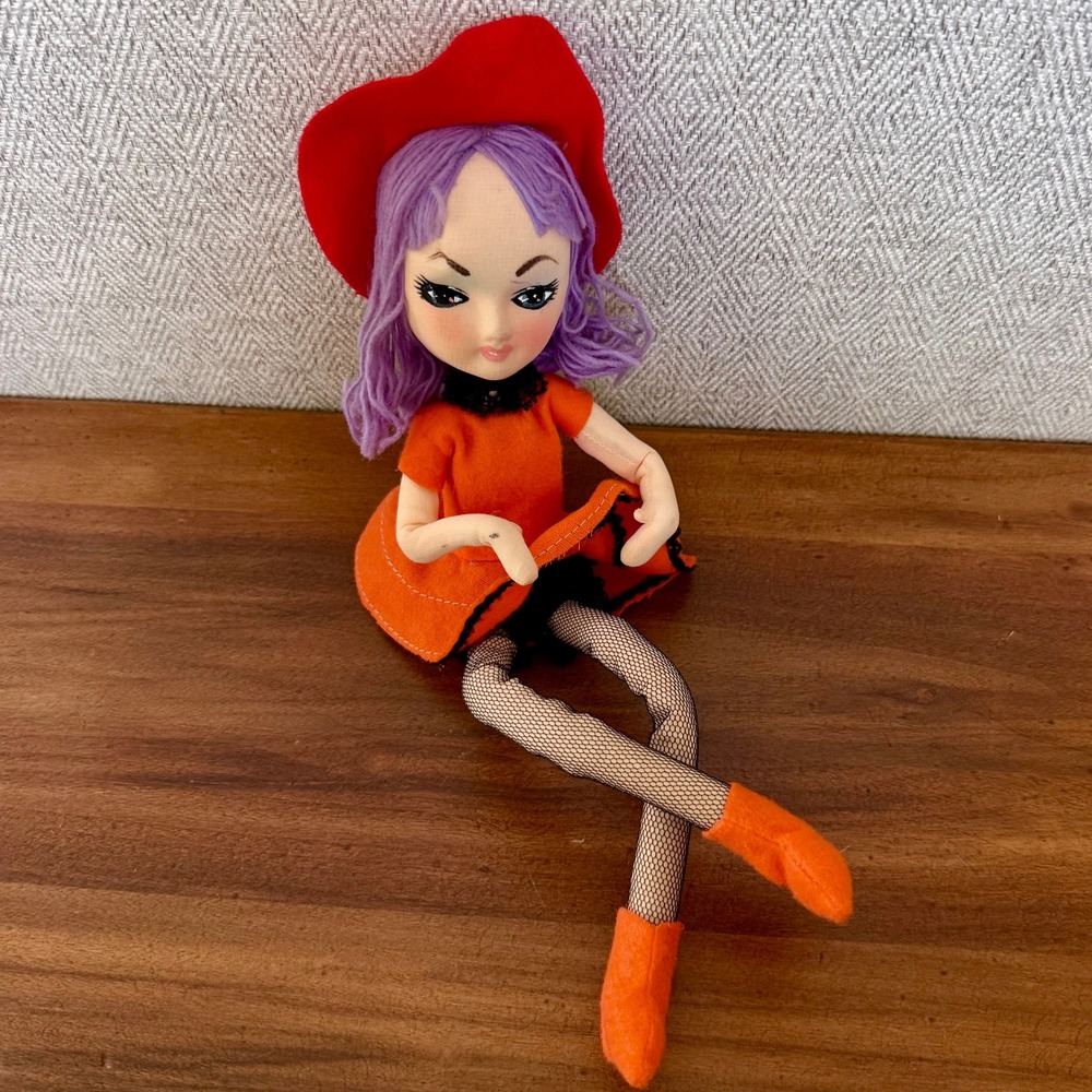 Vintage 1960s Big Eye Mod Cloth Pose Doll Japan Kitsch Holiday‎ Fair MCM Pop-Art